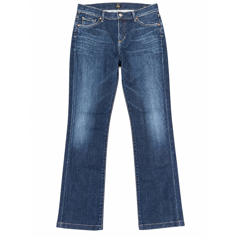 Citizens of Humanity Elson Mid Rise Straight Leg Jeans Dark Wash Women's Size 29